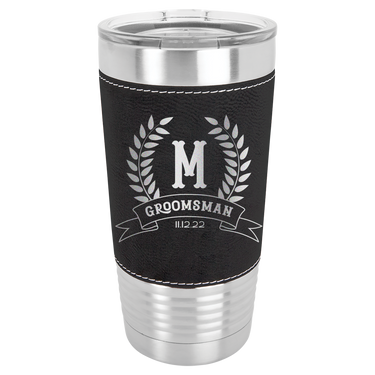 Custom Engrave Best Man Tumbler - Ideal Groomsmen and Bachelor Party Gift